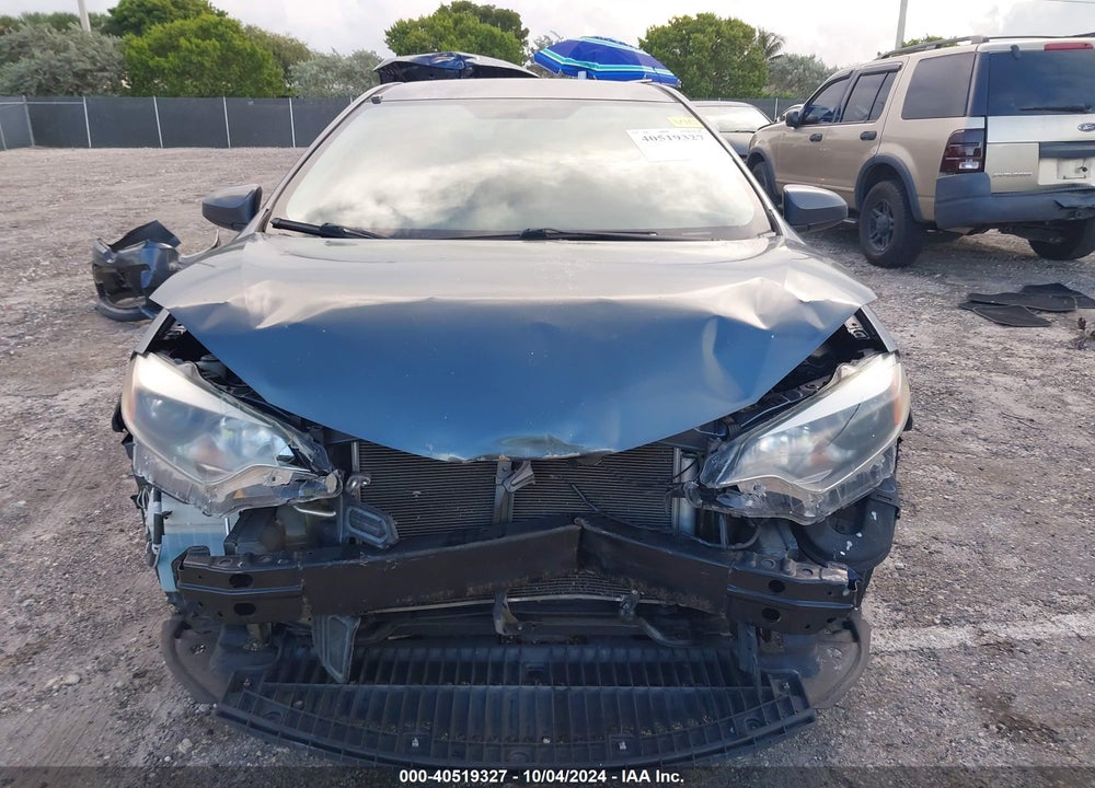 2015 TOYOTA COROLLA LE VIN: 5YFBURHE7FP297560