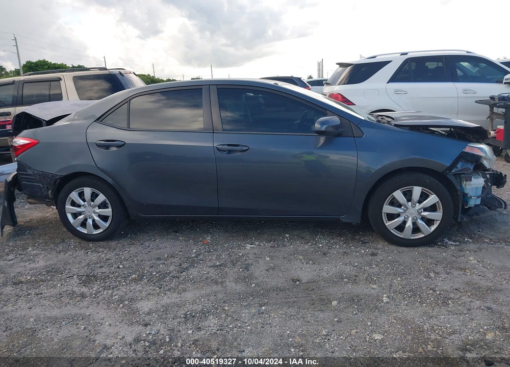 2015 TOYOTA COROLLA LE VIN: 5YFBURHE7FP297560