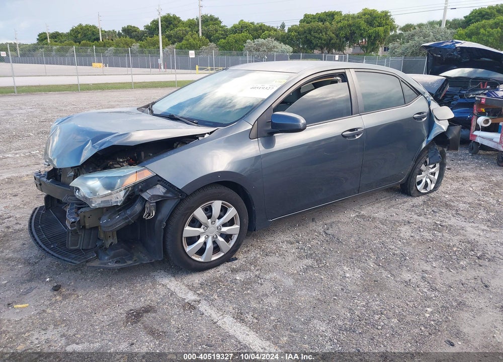 2015 TOYOTA COROLLA LE VIN: 5YFBURHE7FP297560