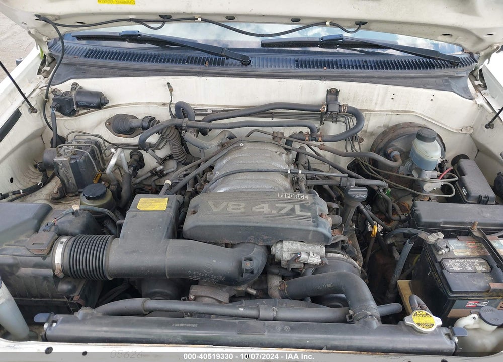 2002 TOYOTA SEQUOIA LIMITED V8 VIN: 5TDBT48AX2S113507