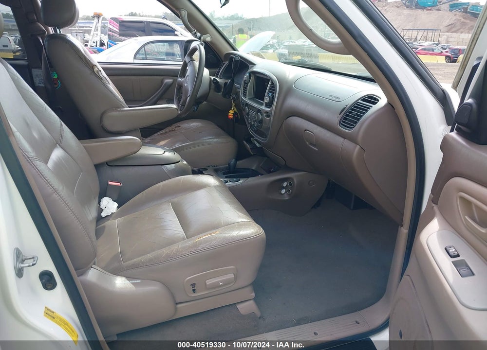 2002 TOYOTA SEQUOIA LIMITED V8 VIN: 5TDBT48AX2S113507