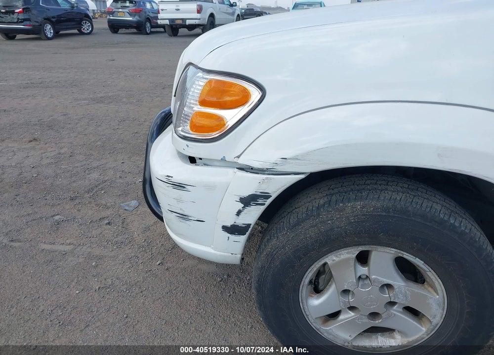 2002 TOYOTA SEQUOIA LIMITED V8 VIN: 5TDBT48AX2S113507