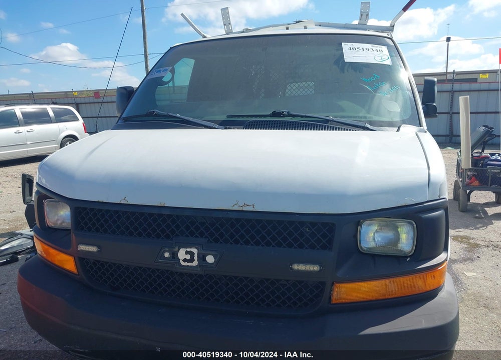 2011 CHEVROLET EXPRESS 2500 WORK VAN VIN: 1GCWGGCA0B1123507