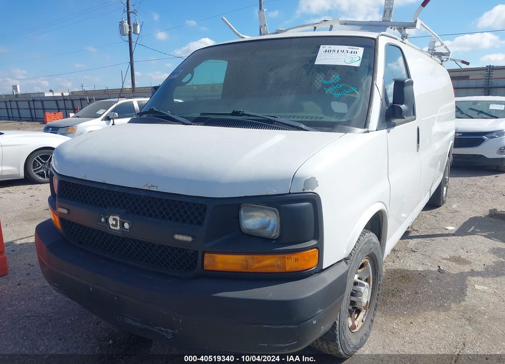 2011 CHEVROLET EXPRESS 2500 WORK VAN VIN: 1GCWGGCA0B1123507
