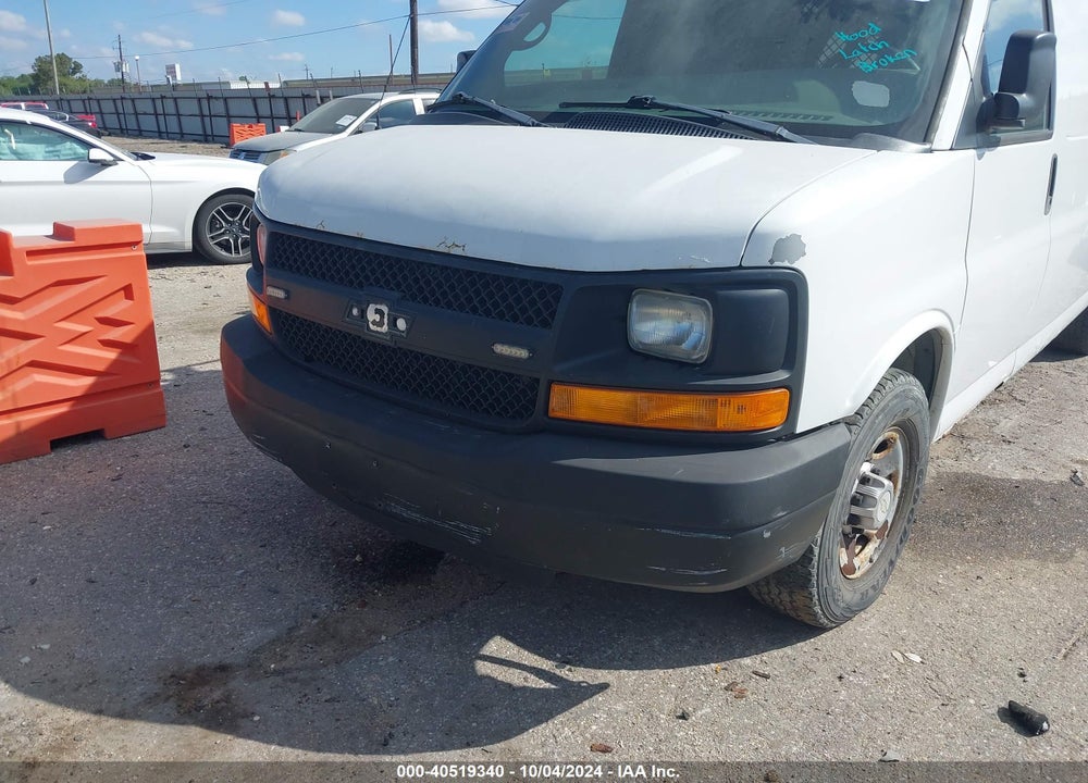 2011 CHEVROLET EXPRESS 2500 WORK VAN VIN: 1GCWGGCA0B1123507
