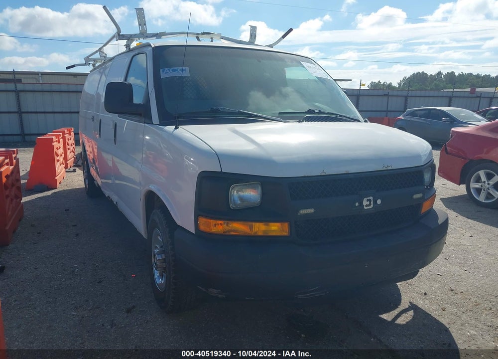 2011 CHEVROLET EXPRESS 2500 WORK VAN VIN: 1GCWGGCA0B1123507