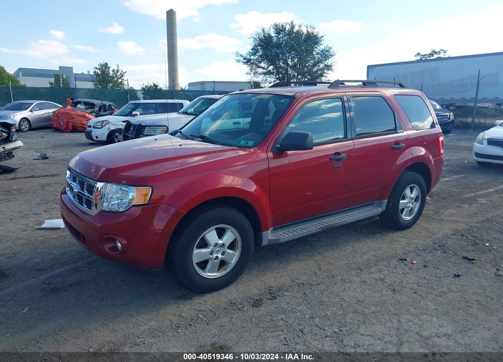 2009 FORD ESCAPE XLT VIN: 1FMCU93739KD05407