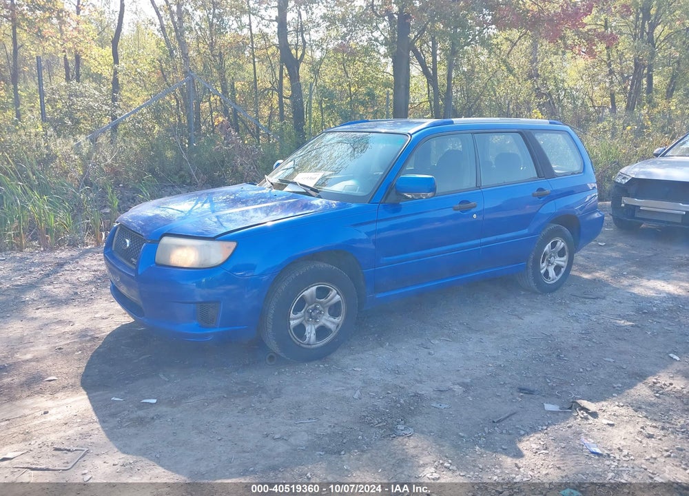 2008 SUBARU FORESTER SPORTS 2.5X VIN: JF1SG66648H703879