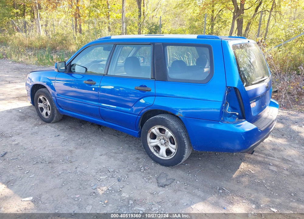 2008 SUBARU FORESTER SPORTS 2.5X VIN: JF1SG66648H703879