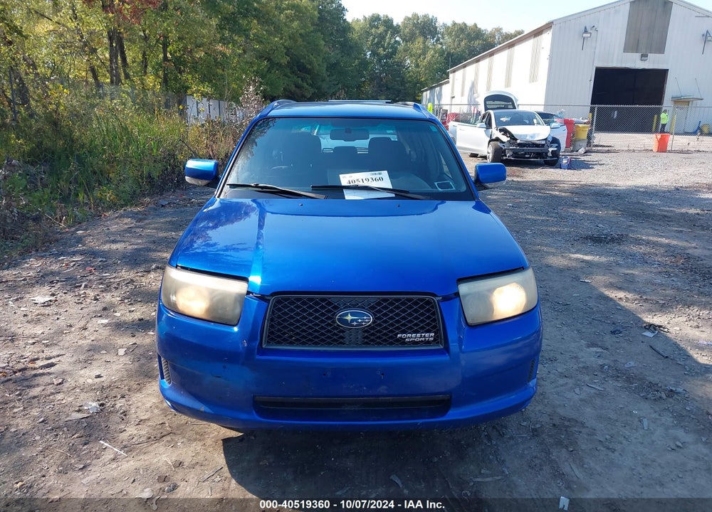 2008 SUBARU FORESTER SPORTS 2.5X VIN: JF1SG66648H703879