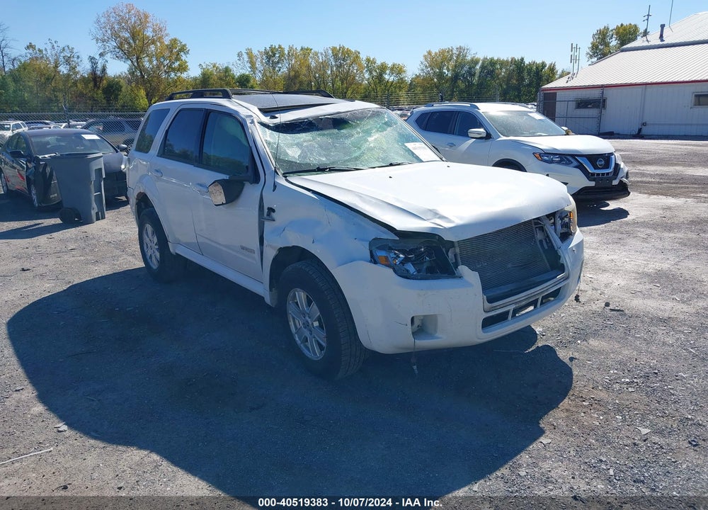 2008 MERCURY MARINER V6 VIN: 4M2CU81138KJ42943