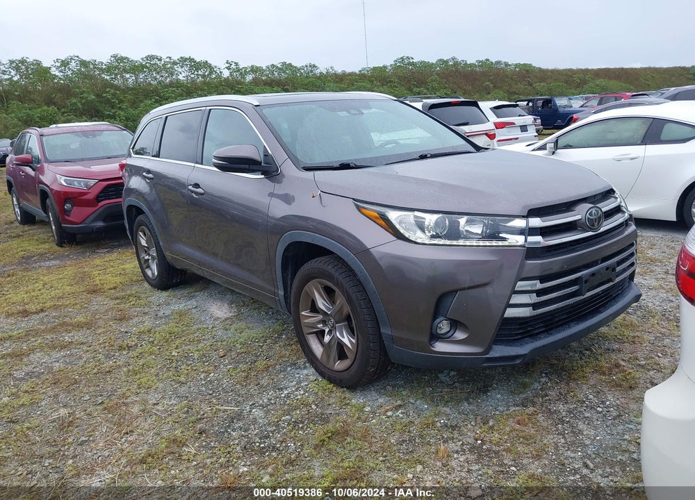 2019 TOYOTA HIGHLANDER LIMITED/PLATINUM VIN: 5TDYZRFH5KS310395