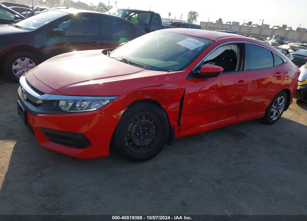 2016 HONDA CIVIC LX VIN: 2HGFC2F50GH513207