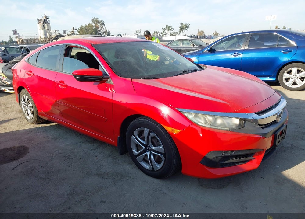 2016 HONDA CIVIC LX VIN: 2HGFC2F50GH513207