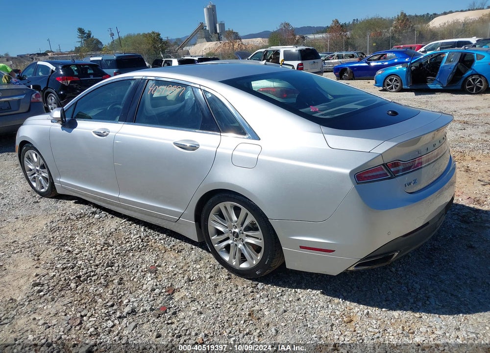 2014 LINCOLN MKZ VIN: 3LN6L2G94ER815774