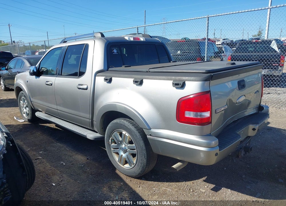 2008 FORD EXPLORER SPORT TRAC LIMITED VIN: 1FMEU53808UB26643