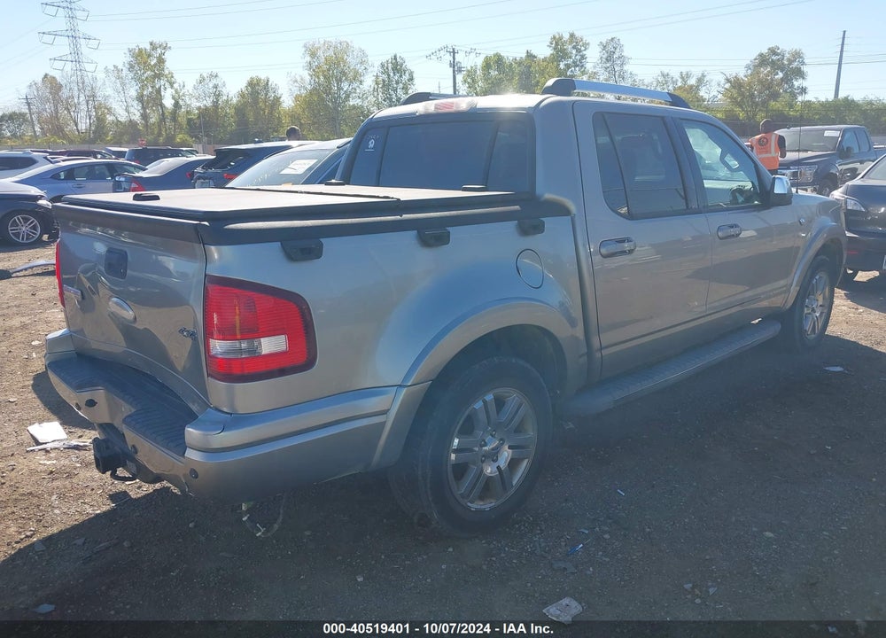 2008 FORD EXPLORER SPORT TRAC LIMITED VIN: 1FMEU53808UB26643