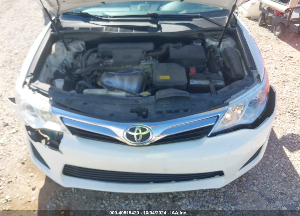 2012 TOYOTA CAMRY LE VIN: 4T4BF1FK1CR199774