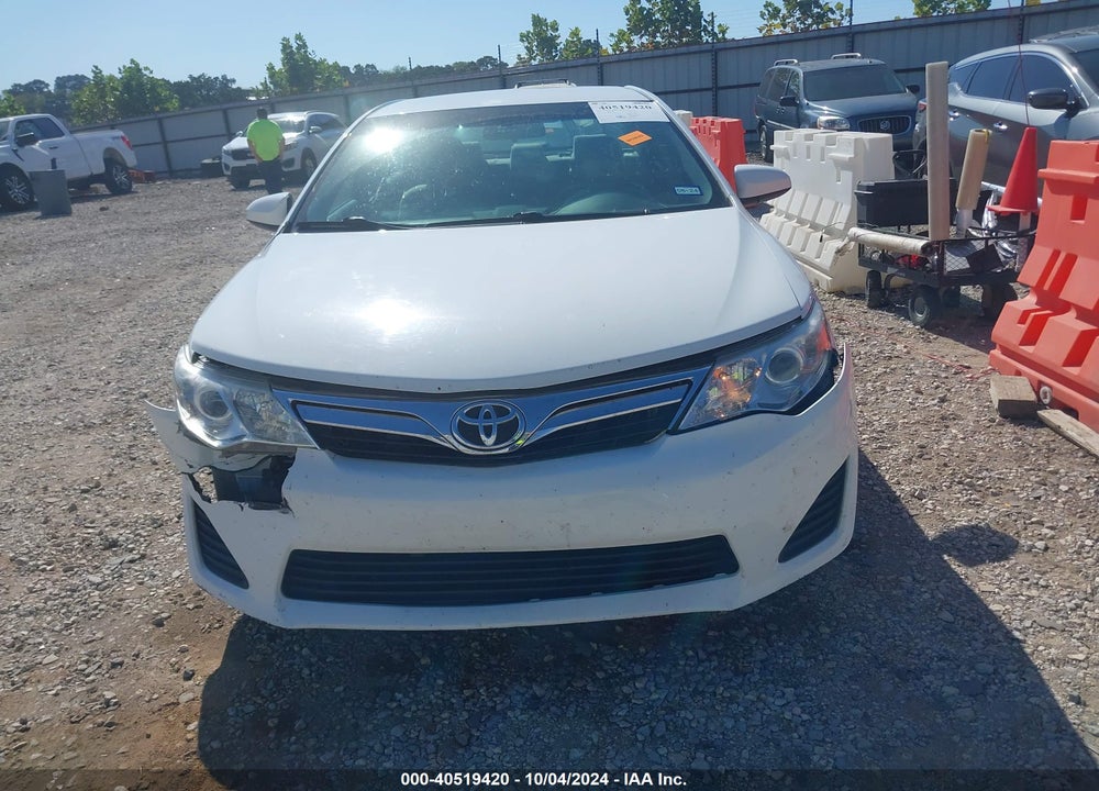 2012 TOYOTA CAMRY LE VIN: 4T4BF1FK1CR199774