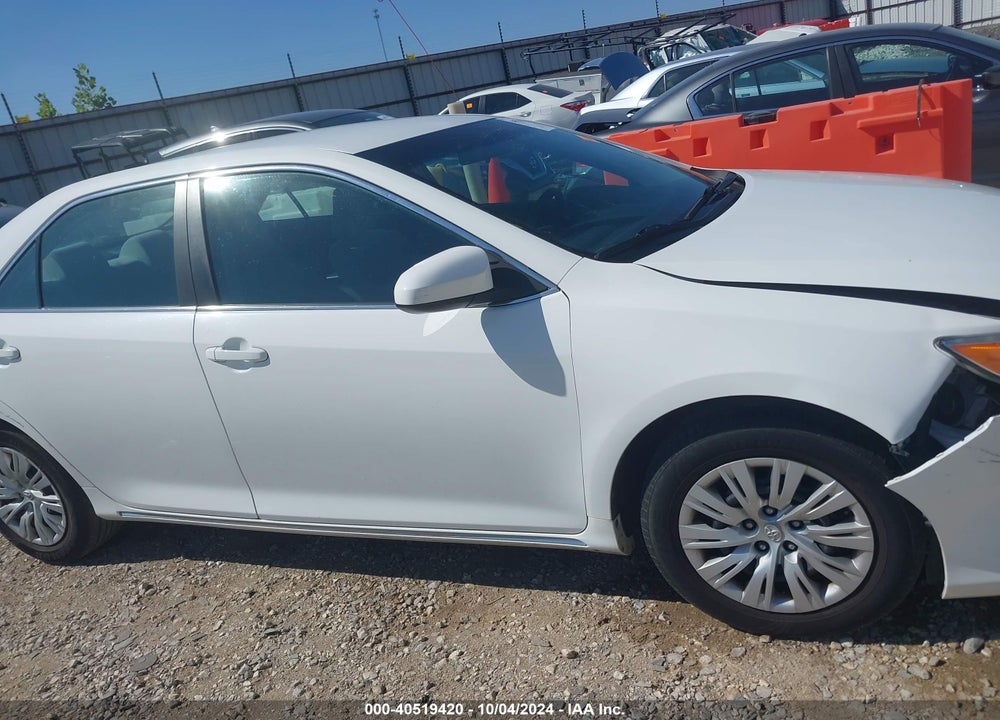 2012 TOYOTA CAMRY LE VIN: 4T4BF1FK1CR199774