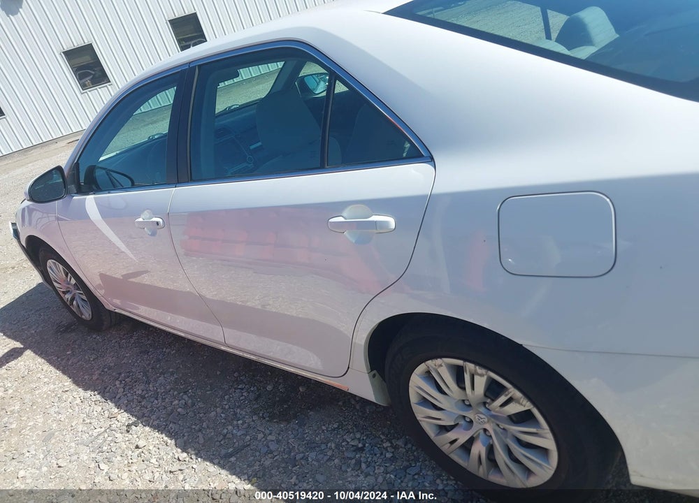 2012 TOYOTA CAMRY LE VIN: 4T4BF1FK1CR199774