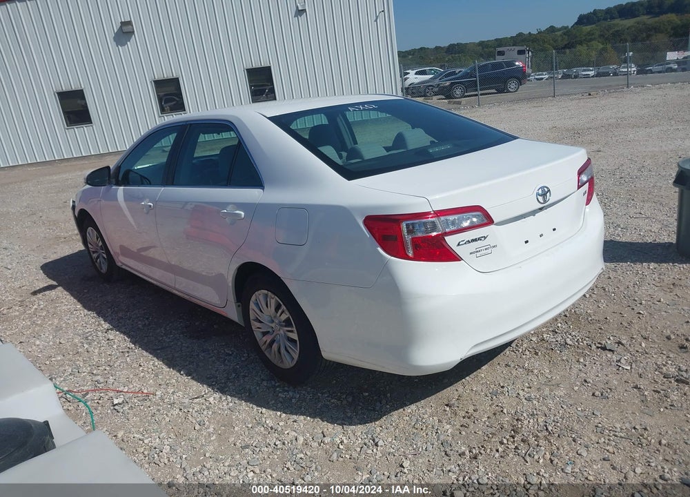 2012 TOYOTA CAMRY LE VIN: 4T4BF1FK1CR199774