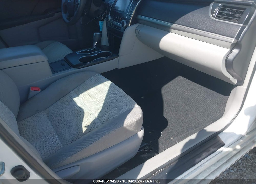 2012 TOYOTA CAMRY LE VIN: 4T4BF1FK1CR199774