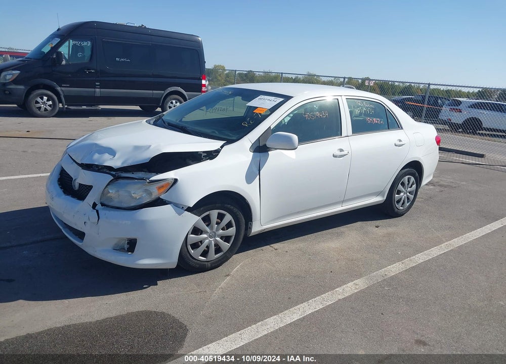 2010 TOYOTA COROLLA LE VIN: JTDBU4EE7A9116169
