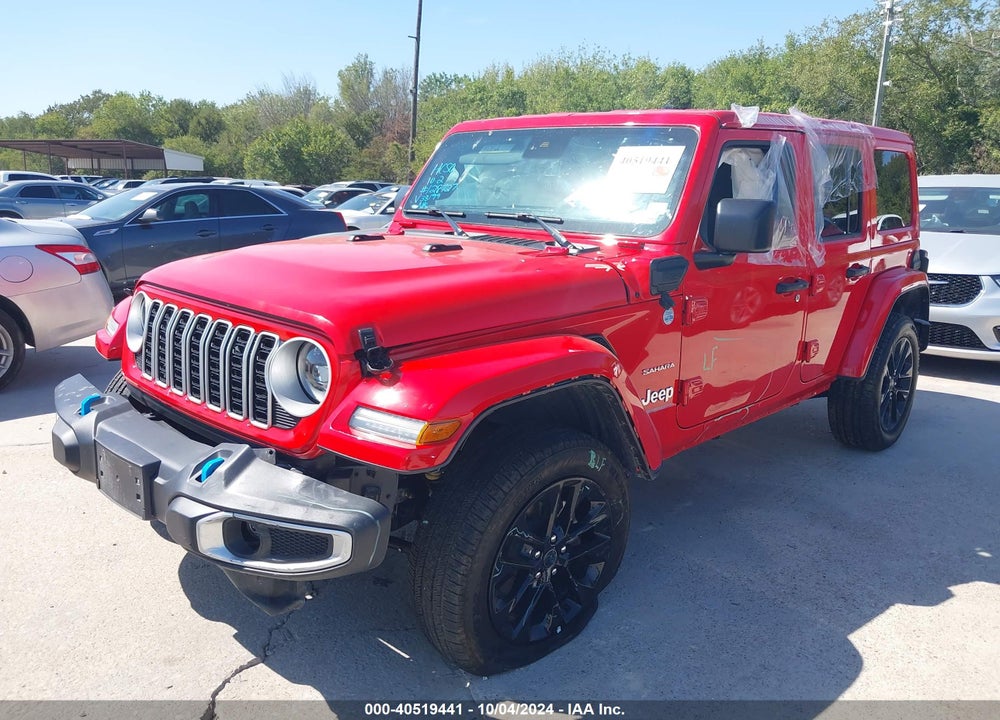 2024 JEEP WRANGLER 4XE SAHARA 4XE VIN: 1C4RJXP64RW233199