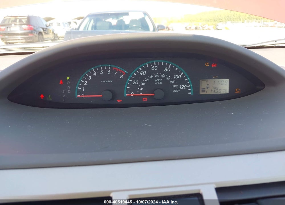 2009 TOYOTA YARIS VIN: JTDBT903094056220