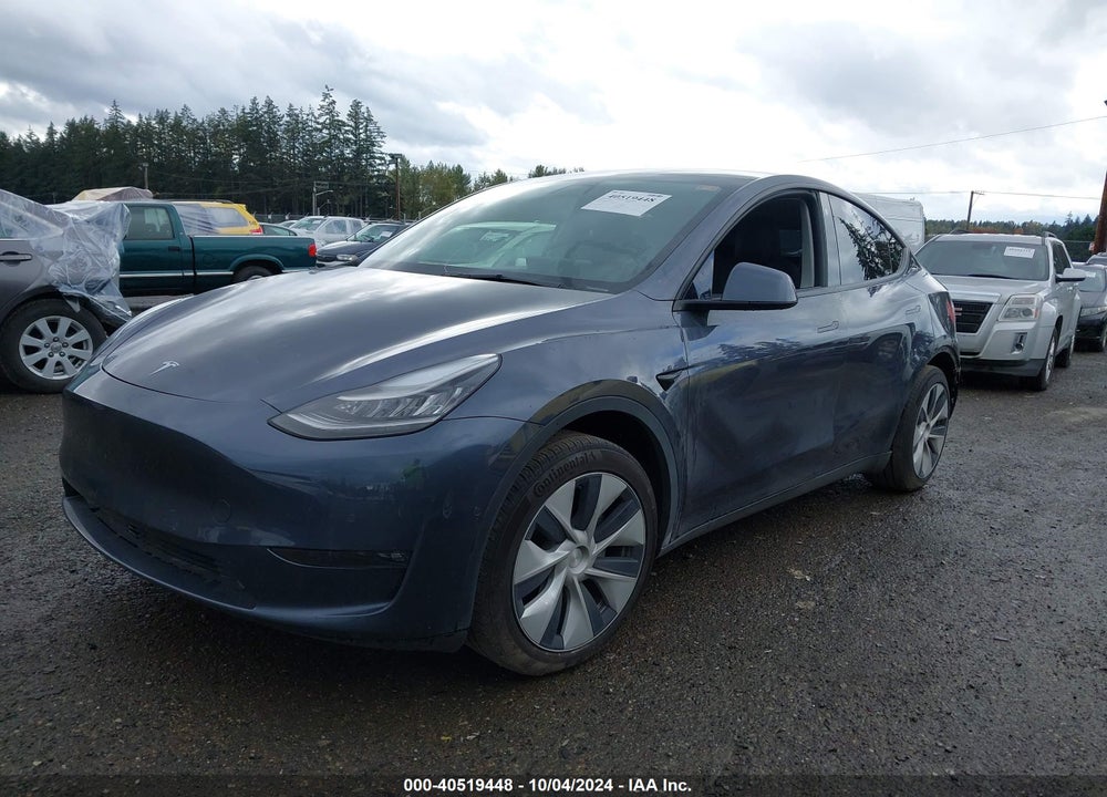2021 TESLA MODEL Y STANDARD RANGE REAR-WHEEL DRIVE VIN: 5YJYGDED0MF106148