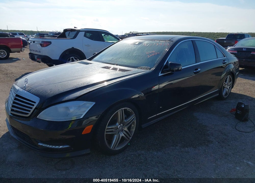2013 MERCEDES-BENZ S 550 4MATIC VIN: WDDNG9EB1DA506717