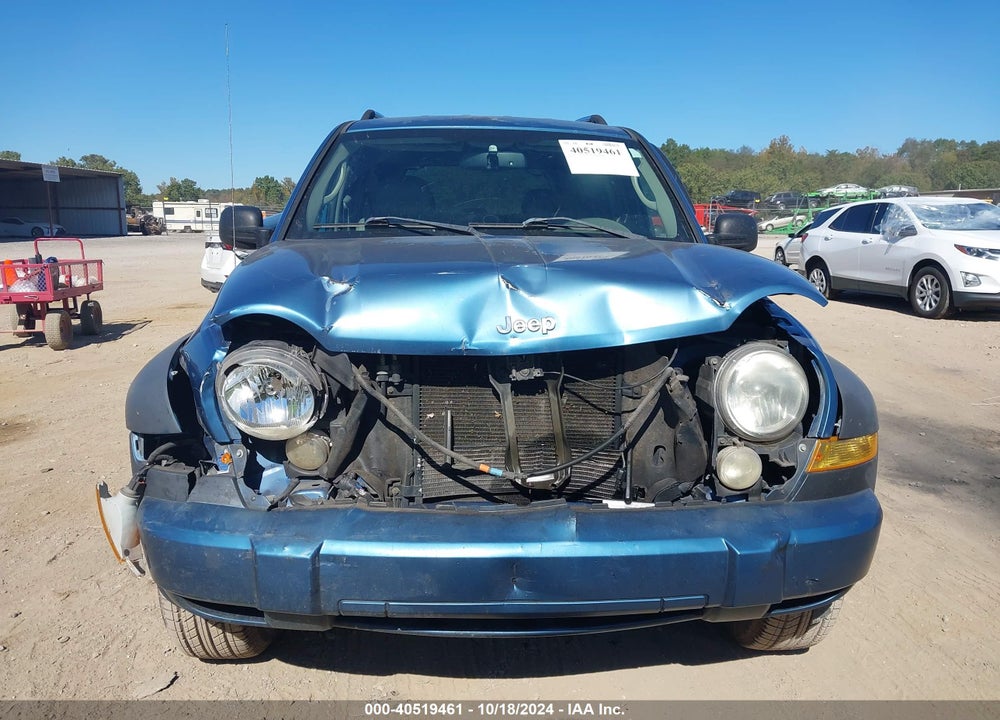 2006 JEEP LIBERTY LIMITED EDITION VIN: 1J4GK58K56W205308