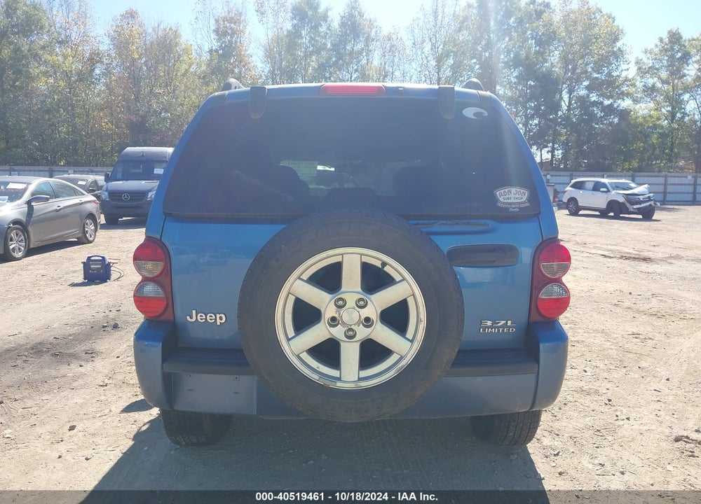 2006 JEEP LIBERTY LIMITED EDITION VIN: 1J4GK58K56W205308