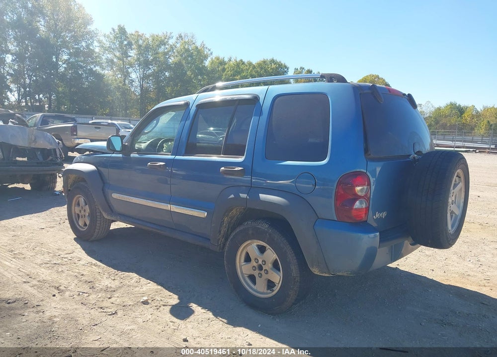 2006 JEEP LIBERTY LIMITED EDITION VIN: 1J4GK58K56W205308