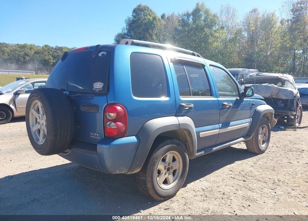 2006 JEEP LIBERTY LIMITED EDITION VIN: 1J4GK58K56W205308