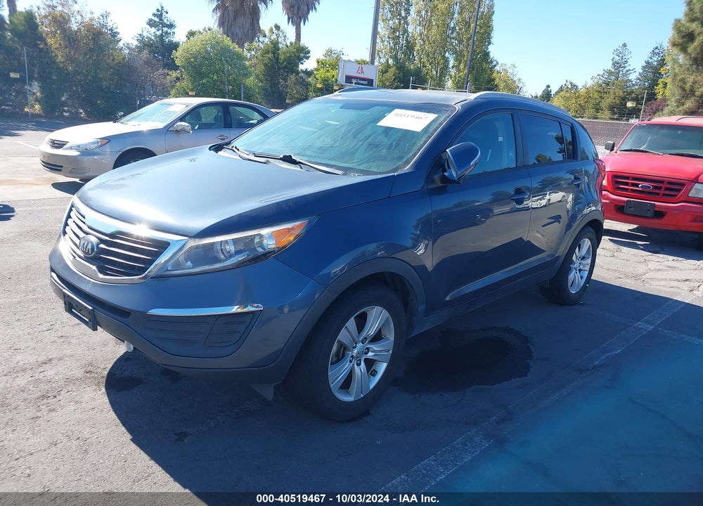 2013 KIA SPORTAGE LX VIN: KNDPB3A26D7456625