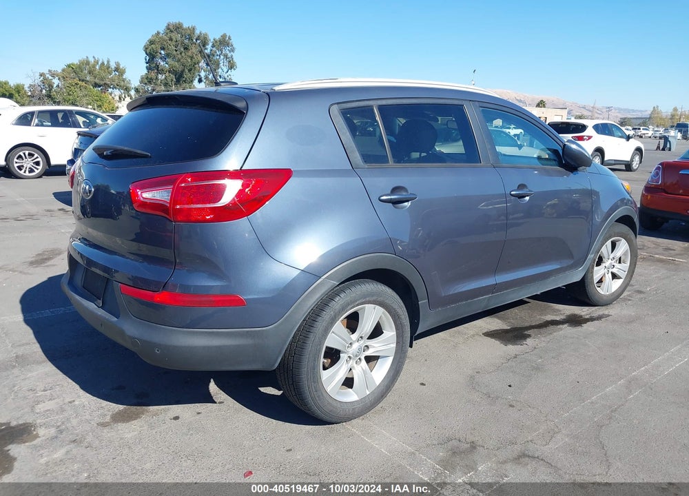 2013 KIA SPORTAGE LX VIN: KNDPB3A26D7456625
