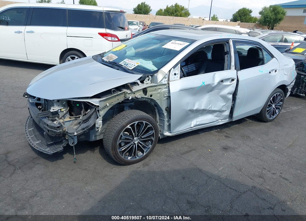 2016 TOYOTA COROLLA S PLUS VIN: 2T1BURHE9GC551805