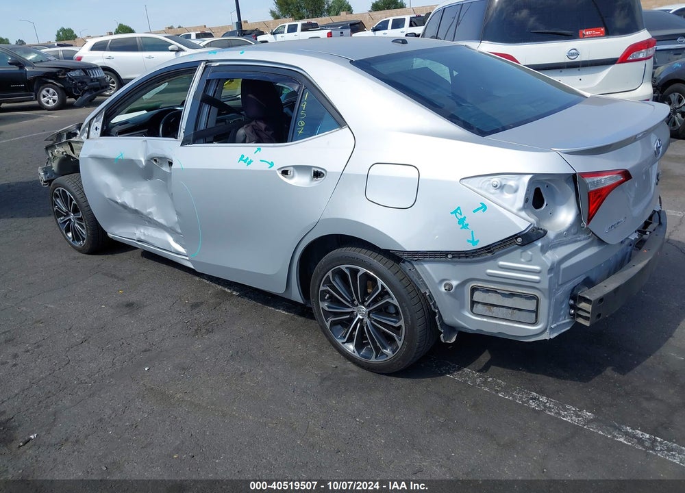 2016 TOYOTA COROLLA S PLUS VIN: 2T1BURHE9GC551805