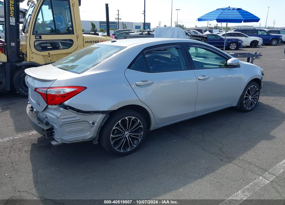 2016 TOYOTA COROLLA S PLUS VIN: 2T1BURHE9GC551805