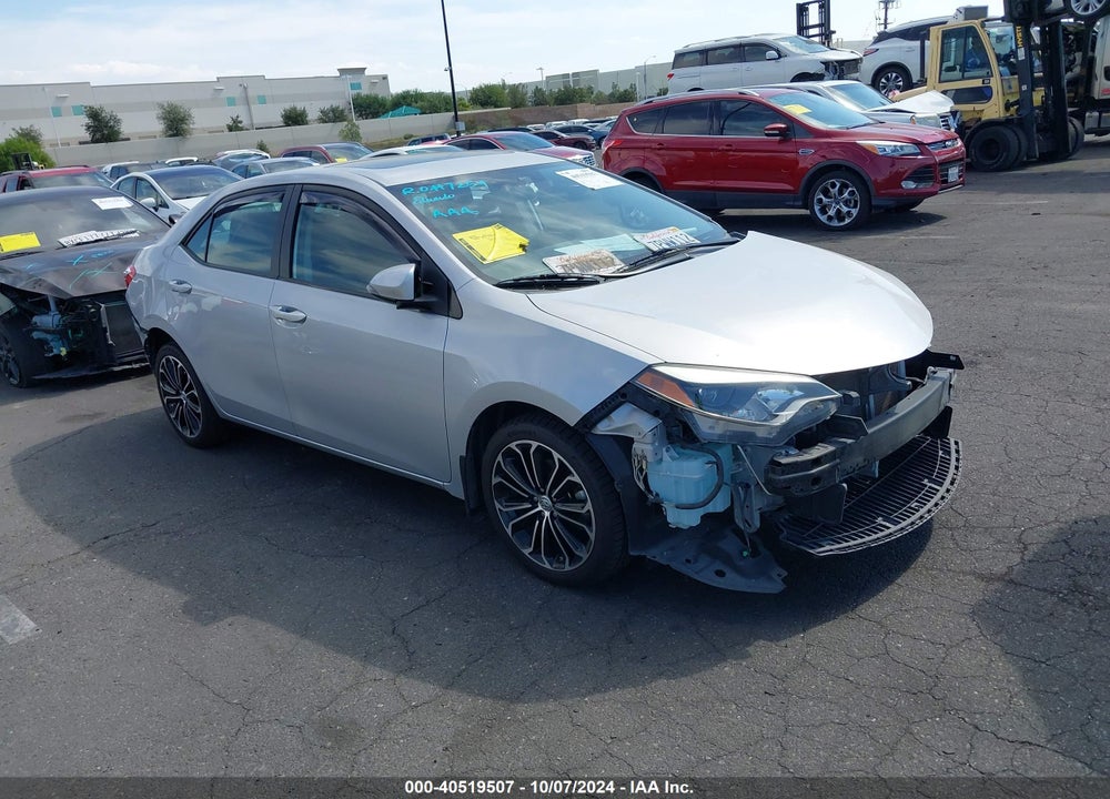 2016 TOYOTA COROLLA S PLUS VIN: 2T1BURHE9GC551805