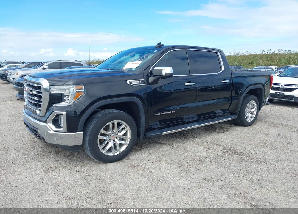 2020 GMC SIERRA 1500 2WD SHORT BOX SLT VIN: 3GTP8DET5LG419379