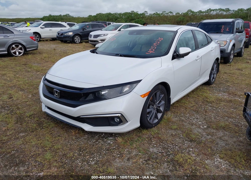 2019 HONDA CIVIC EX-L VIN: 19XFC1F77KE017710