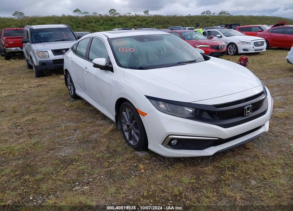 2019 HONDA CIVIC EX-L VIN: 19XFC1F77KE017710