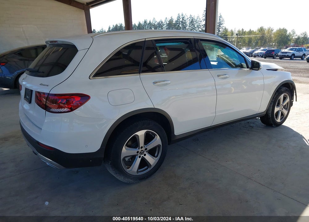 2021 MERCEDES-BENZ GLC 300 4MATIC SUV VIN: W1N0G8EBXMV294254
