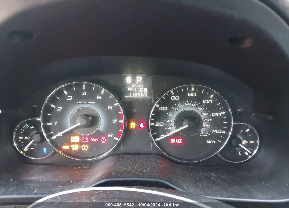 2010 SUBARU OUTBACK 2.5I PREMIUM VIN: 4S4BRBBC0A3363492