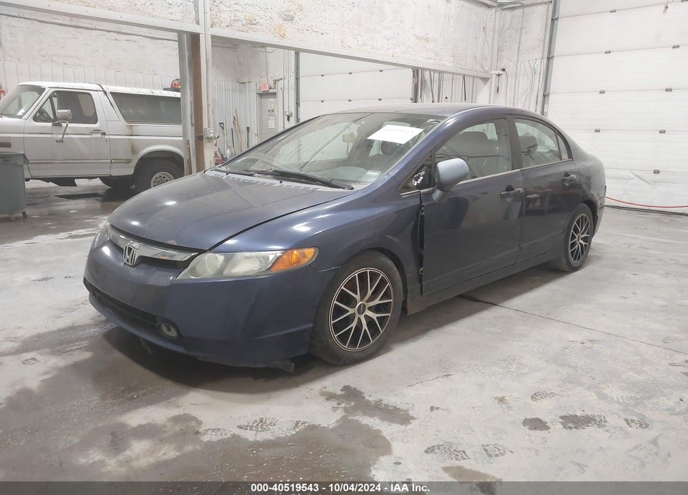 2006 HONDA CIVIC LX VIN: 1HGFA16546L080492