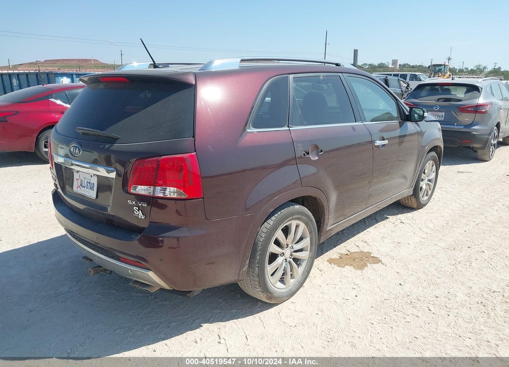2013 KIA SORENTO SX VIN: 5XYKW4A2XDG393164
