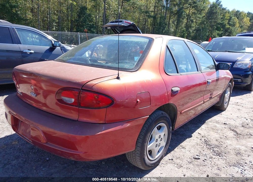2000 CHEVROLET CAVALIER VIN: 1G1JC5246Y7358482